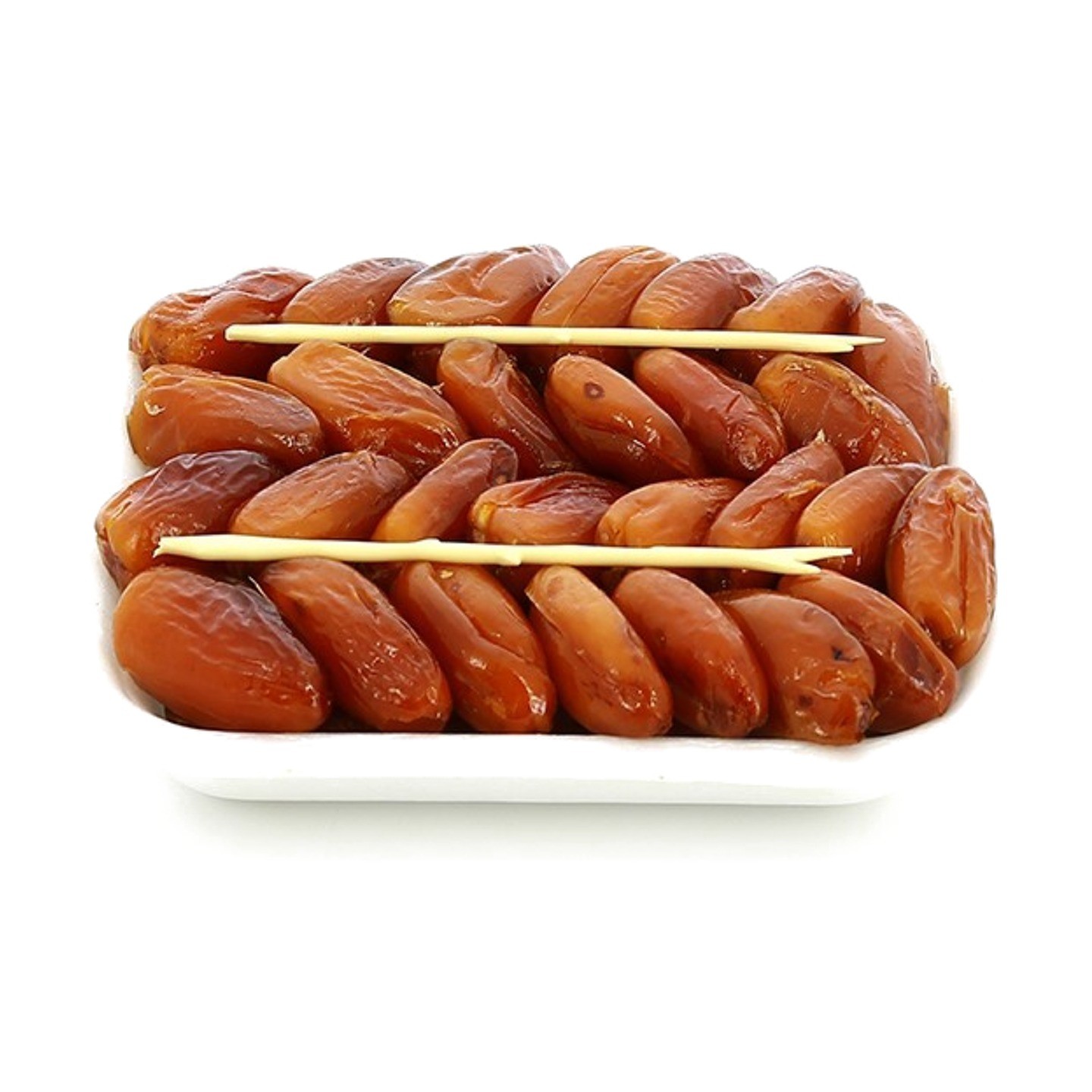 Dattes naturelles en ravier en carton, poids net 400 g – photo 2