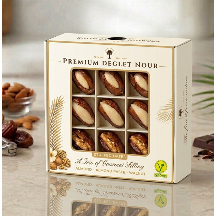 Dattes fourrées de la gamme Autres Dattes, poids net 250 g – photo 1